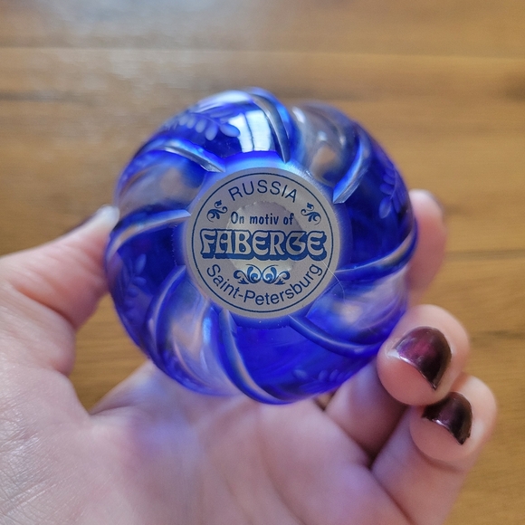 Vintage Saint-Petersburg, Russia Faberge Style Egg - Picture 2 of 4
